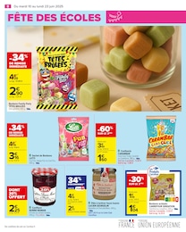 Prix et réduction Confiseries dans le prospectus Carrefour en cours Offre Confiseries dans le catalogue Carrefour du moment à la page 10