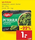 Kräuter von iglo im aktuellen Netto Marken-Discount Prospekt