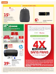 Prix et réduction Imprimante dans le prospectus Auchan Hypermarché en cours Offre Imprimante dans le catalogue Auchan Hypermarché du moment à la page 18