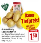 Speisekartoffeln bei EDEKA im Bietigheim Prospekt für 1,50 €