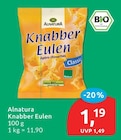 Knabber Eulen von Alnatura im aktuellen budni Prospekt