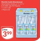 Aktuelle Wasser Angebote bei GLOBUS in Duisburg Aktuelles Mineralwasser Angebot bei GLOBUS in Duisburg ab 3,99 €
