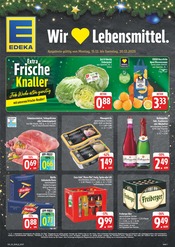 EDEKA Supermarkt Prospekt der aktuellen Woche mit 28 Seiten, gültig von 15.12.2025 bis 20.12.2025, in Stauchitz und Umgebung Aktueller EDEKA Supermarkt Prospekt in Stauchitz und Umgebung, "Wir lieben Lebensmittel!" mit 28 Seiten, 15.12.2025 - 20.12.2025