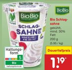 Aktuelle Sahne Angebote bei Netto Marken-Discount in Mönchengladbach Aktuelles Bio Schlagsahne Angebot bei Netto Marken-Discount in Mönchengladbach ab 1,19 €