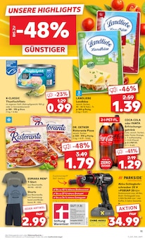 Pizza im Kaufland Prospekt "Hier bin ich richtig" mit 65 Seiten (Jena)