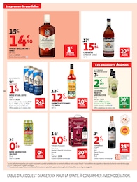 Prix et réduction Whisky dans le prospectus Auchan Supermarché en cours Offre Whisky dans le catalogue Auchan Supermarché du moment à la page 16
