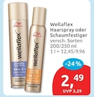 Haarspray von Wellaflex für 2,49 € bei budni im Angebot Haarspray von Wellaflex im aktuellen budni Prospekt