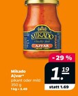 Ajvar Angebote von Mikado bei Netto mit dem Scottie Stendal für 1,19 €