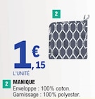 Manique en promo chez E.Leclerc Auxerre à 1,15 €