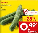 Gurken von  im aktuellen Netto Marken-Discount Prospekt für 0,49 €