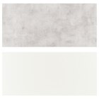 Wandpaneel doppelseitig weiß/hellgrau Betonmuster 119.6x55 cm im Angebot bei IKEA in Mannheim Wandpaneel doppelseitig weiß/hellgrau Betonmuster 119.6x55 cm Angebote von LYSEKIL bei IKEA Mannheim für 49,00 €