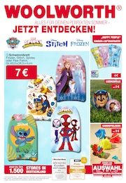 Woolworth Schwimmbrett im Prospekt 