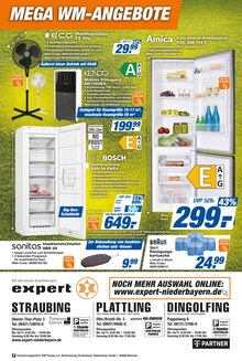 Kühlschrank im aktuellen expert Prospekt (Straubing) Kühlschrank im expert Prospekt "Top Angebote" mit 12 Seiten (Straubing)