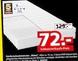 Komfortschaummatratze Mateo von Segmüller für 72,00 € bei Segmüller im Angebot Komfortschaummatratze Mateo von Segmüller im aktuellen Segmüller Prospekt