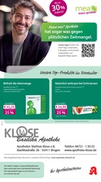 mea - meine apotheke Prospekt für Bingen mit 4} Seiten mea - meine apotheke Prospekt für Bingen: "Unsere November-Angebote", 4 Seiten, 01.11.2025 - 30.11.2025