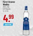 Wodka von Fürst Uranov im aktuellen Trinkgut Prospekt für 4,99 €