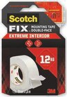 Ruban double face extreme 19mm x 1,80m - SCOTCH - Super U à Biarritz Ruban double face extreme 19mm x 1,80m - SCOTCH en promo chez Super U Biarritz à 6,69 €