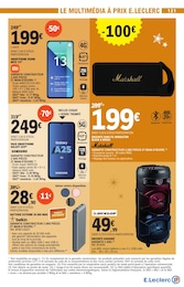 Offre IPhone dans le catalogue E.Leclerc du moment à la page 121