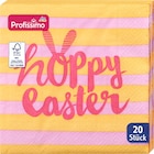 dm-drogerie markt - Servietten "hoppy easter" (33x33 cm) Angebot im Prospekt Servietten "hoppy easter" (33x33 cm) bei dm-drogerie markt im Prospekt "" für 1,55 €