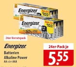 Energizer Batterien bei famila Nordost im Lüneburg Prospekt für 5,55 €