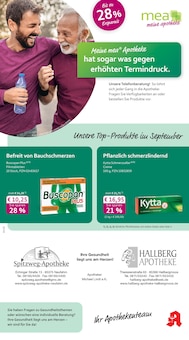 Aktueller mea - meine apotheke Prospekt "Unsere September-Angebote" Seite 1 von 4 Seiten für Neufahrn