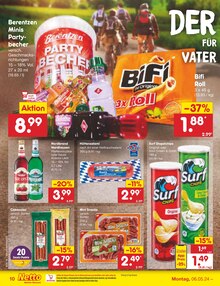 Wurst im Netto Marken-Discount Prospekt "Aktuelle Angebote" mit 55 Seiten (Saarbrücken)
