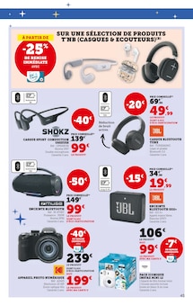 Promo Casque Audio Bluetooth dans le catalogue Super U du moment à la page 45