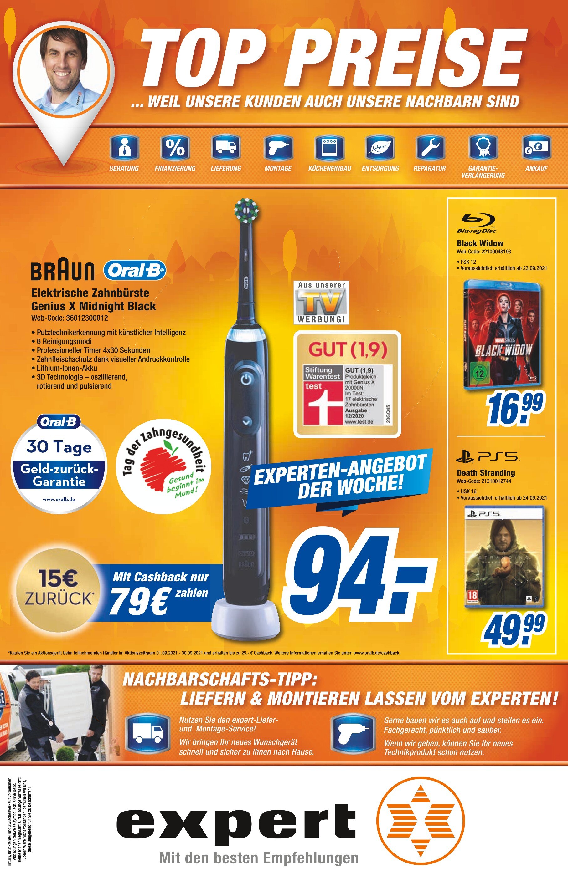 expert Prospekt für Kempten mit 8 Seiten expert Prospekt für Kempten: "Aktuelle Angebote", 8 Seiten, 24.09.2021 - 30.09.2021