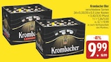 Bier Angebote von Krombacher bei E center Würzburg für 9,99 €