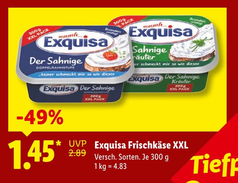 Frischkäse XXL Der Sahnige