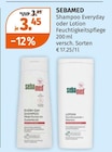 Shampoo Everyday im Müller Prospekt Shampoo Everyday von SEBAMED im aktuellen Müller Prospekt für 3,45 €