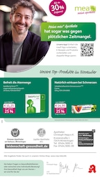 mea - meine apotheke Prospekt „Unsere November-Angebote“ für Bitz, Württ und Umgebung mit 4 Seiten mea - meine apotheke Prospekt für Bitz, Württ und Umgebung: „Unsere November-Angebote“, 4 Seiten, 01.11.2025 - 30.11.2025