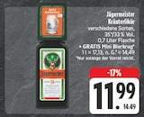 Kräuterlikör Angebote von Jägermeister bei EDEKA Erlangen für 11,99 €