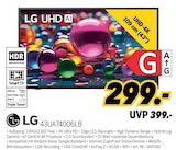 43UA74006LB von LG für 299,00 € bei MEDIMAX im Angebot 43UA74006LB von LG im aktuellen MEDIMAX Prospekt