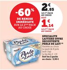 Specialite Laitiere Offre Decouverte - PERLE DE LAIT dans le catalogue U Express