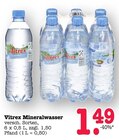Mineralwasser im Angebot bei E center in Baden-Baden Mineralwasser Angebote von Vitrex bei E center Baden-Baden für 1,49 €