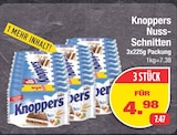 Nüsse im EDEKA Prospekt Nuss-Schnitten von Knoppers im aktuellen EDEKA Prospekt für 4,98 €