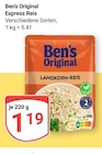 Express Reis Angebote von Ben's Original bei GLOBUS Bochum für 1,19 €