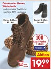 Damen oder Herren Winterboots Angebote bei Netto Marken-Discount Mönchengladbach für 19,99 €