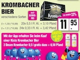 E center - Bier 20x 0,5 l Fl. Ki. Angebot im Prospekt Bier 20x 0,5 l Fl. Ki. bei E center im Prospekt "" für 11,95 €