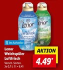 Weichspüler Luftfrisch im Angebot bei Lidl in Buchholz Weichspüler Luftfrisch Angebote von Lenor bei Lidl Buchholz für 4,49 €
