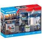 Centre de commandement de la police - PLAYMOBIL en promo chez Carrefour Reims à 67,99 €