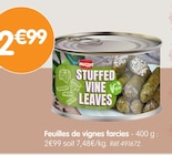 Feuilles de vignes farcies - MEZZET à 2,99 € dans le catalogue B&M