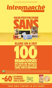 Catalogue Intermarché Contact de la semaine "Intermarché" avec 28 pages, valide du 13/01/2026 au 25/01/2026 pour Lorient et alentours Prospectus Intermarché Contact de la semaine "Intermarché" avec 28 pages, valide du 13/01/2026 au 25/01/2026 pour Lorient et alentours