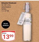 Obstbrand Angebote von Birkenhof bei GLOBUS Siegen für 13,99 €