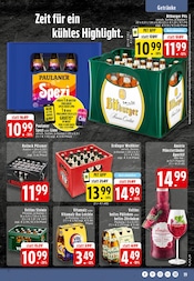 Aktueller EDEKA Prospekt mit Bier, "Aktuelle Angebote", Seite 19