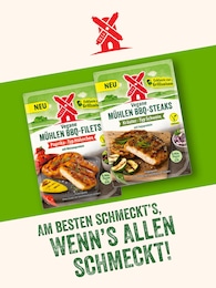 Discounter Prospekt von Rügenwalder Mühle Thießen Rügenwalder Mühle Prospekt: "AM BESTEN SCHMECKT'S, WENNS ALLEN SCHMECKT!", 1 Seite, 26.05.2025 - 29.06.2025