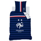 Parure de lit - FFF en promo chez Carrefour Market Lorient à 30,09 €