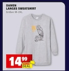 Damen Langes Sweatshirt im Angebot bei Marktkauf in Heilbronn Damen Langes Sweatshirt Angebote bei Marktkauf Heilbronn für 14,99 €