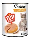 Terrine à la volaille pour chat - TOP BUDGET dans le catalogue Intermarché